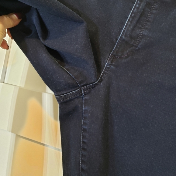 Talbots Signature Slim Ankle Jeans Stretch Dkwash Size 12 98% Cotton 2% Spandex - Picture 5 of 16